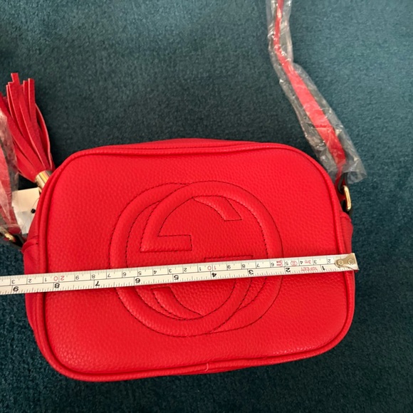 NWOT Inspired Fashion Red Crossbody Bag - Picture 10 of 10